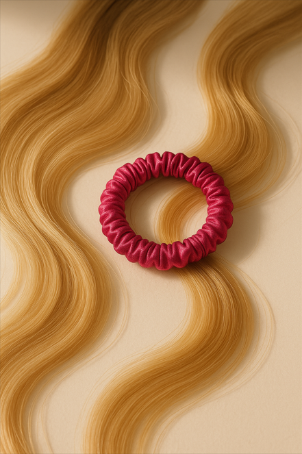 Aeravy Silk Hair Ties™ — Gentle Hold, No Breakage, Ultra-Smooth Feel
